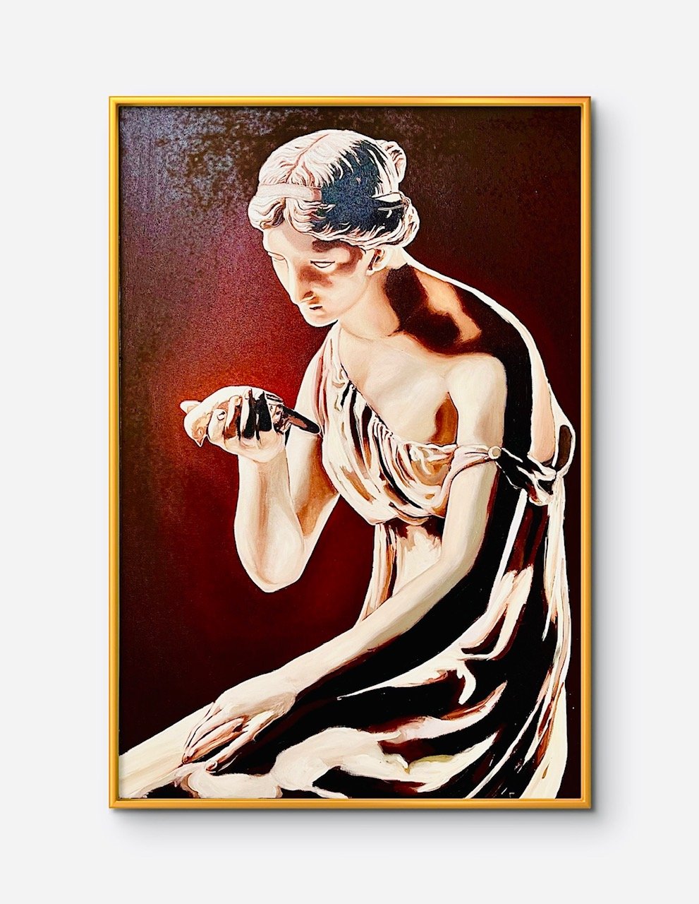 Girl with the Sparrow